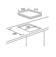 TA312SRSV CUT OUT SIZE