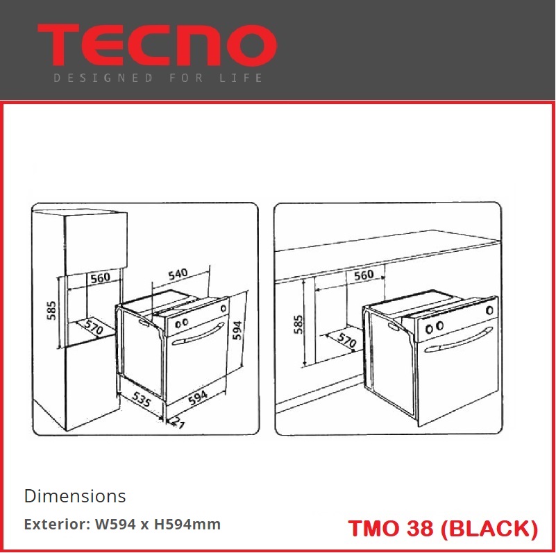 TMO 38 (BLACK) CUTTING