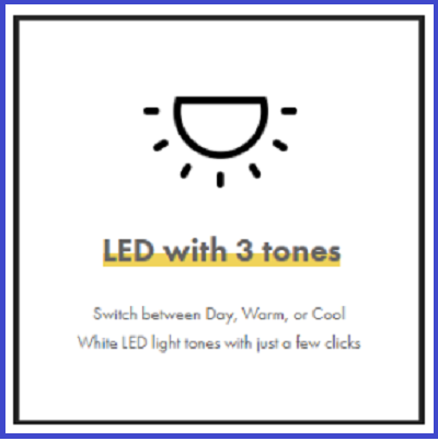 led 3 tones