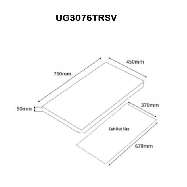 UG3076TRSV CUTTING