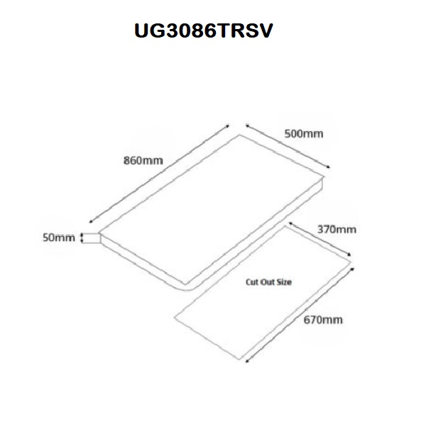 UG3086TRSV CUTTING