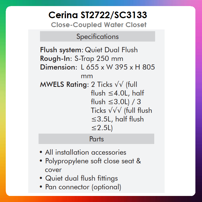 SANITON ST2722 SC3133 B